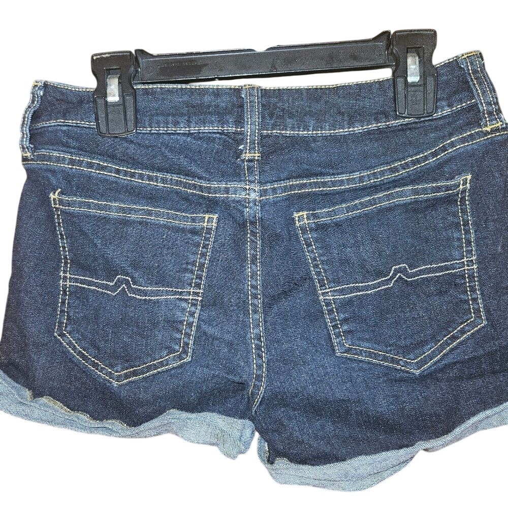 Arizona‎ Jean Co. Juniors Size 1 Blue Denim Shorts | Mid Rise Cuff